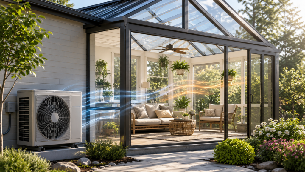 How Do HVAC Services Help Improve Comfort in Homes with Attached Sunrooms and Glass Enclosures?