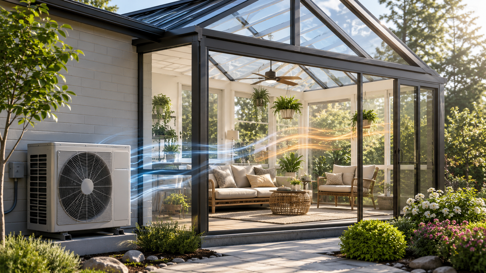 How Do HVAC Services Help Improve Comfort in Homes with Attached Sunrooms and Glass Enclosures?
